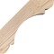 Ekena Millwork 3 1/2"W x 8"D x 8"H Olympic Smooth Knee Brace, Douglas Fir BRC04X08X08OLY00SDF - alternate 3